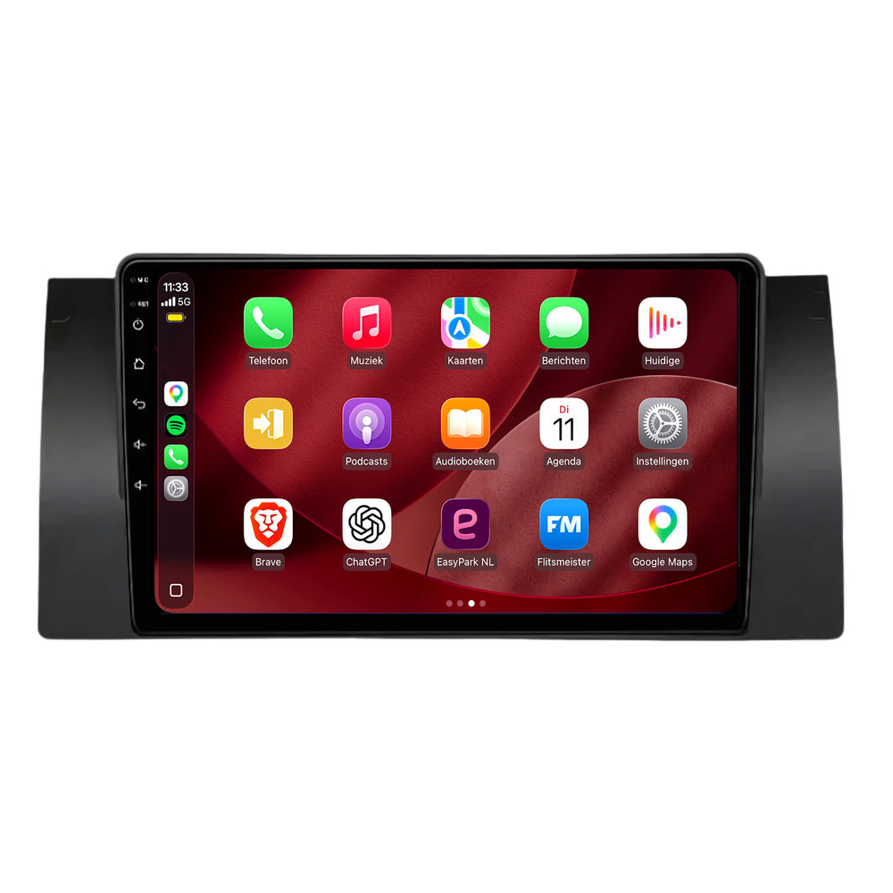 BMW X5 E53 | Android 15 | 9 inch Autoradio | 2000 t/m 2006 | CarPlay & Android Auto