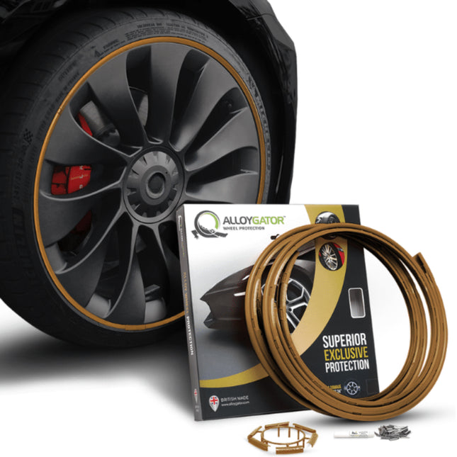 Alloygator Velgbescherming | Brons | Stoeprand bescherming | Exclusive (12-24'' inch)