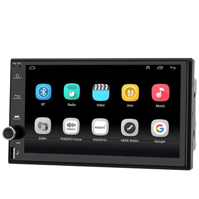 Dubbel Din autoradio CarPlay draadloos - Android Auto