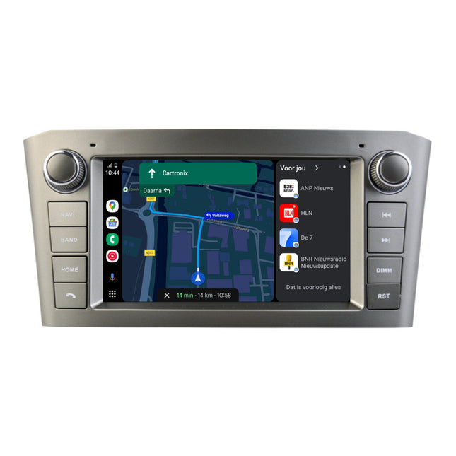 Toyota Avensis | Android 14 | Autoradio | 2002 t/m 2008 | Carplay & Android Auto