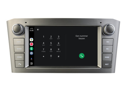 Toyota Avensis | Android 14 | Autoradio | 2002 t/m 2008 | Carplay & Android Auto