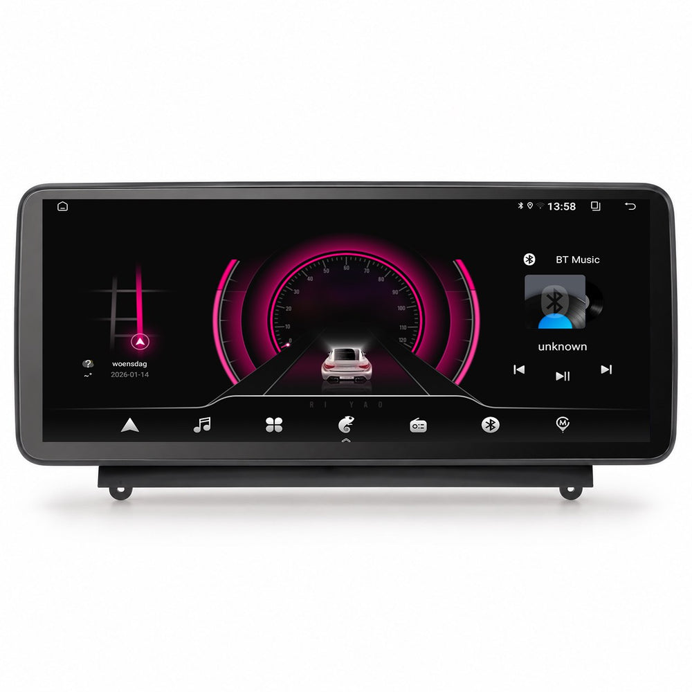 Cartronix CTX-1147C40 CarPlay & Android Auto autoradio voor Mercedes C-Klasse W204 S204 NTG 4.0