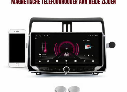 Land Cruiser Prado CarPlay | 2018 t/m 2023 | Android 15 | 2+32GB | 8-Core | Carplay & Android Auto