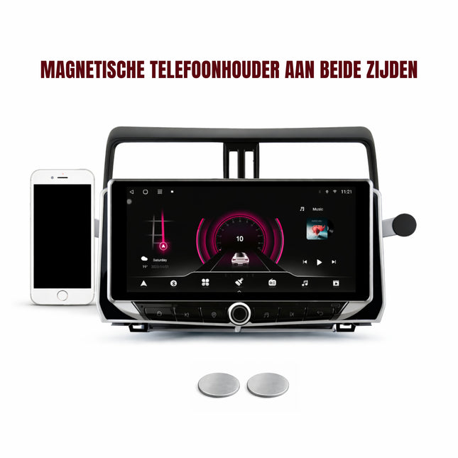 Land Cruiser Prado CarPlay | 2018 t/m 2023 | Android 15 | 2+32GB | 8-Core | Carplay & Android Auto