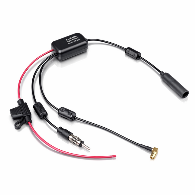 DAB+ Antenne Splitter Adapter | Actieve FM/DAB | SMB | Plug & Play