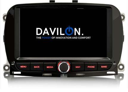 Fiat 500 CarPlay | Androide 13 | 2007 a 2015 | 4+64GB