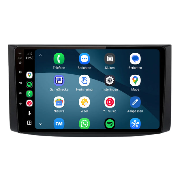 راديو Chevrolet Aveo مزود بـ CarPlay وAndroid Auto | من 2006 إلى 2012 | 9 بوصات | Android 15 | CTX-7184