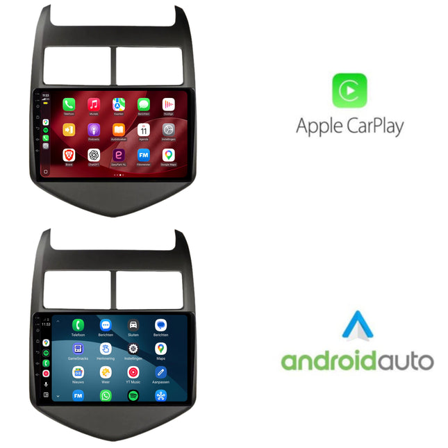Radio Chevrolet Aveo z CarPlay i Android Auto | 2013 do 2015 | 9 cali | Android 15 | CTX-7129
