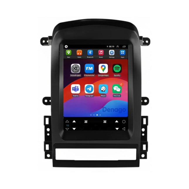 Chevrolet Captiva Sport CarPlay autoradio | 2006 t/m 2012 | Denago DNG-A436 | 9.7 inch | Android 13 | Draadloos CarPlay & Android Auto