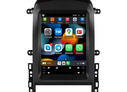 Chevrolet Captiva Tesla Style | Android 13 | Autoradio | 2006 t/m 2012 | CarPlay & Android Auto