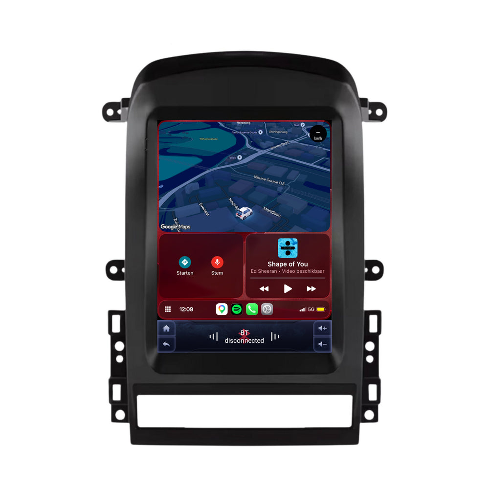 Chevrolet Captiva CarPlay- og Android Auto-radio | 2006–2012 | 9.7 tommer | Android 15 | CTX-7420