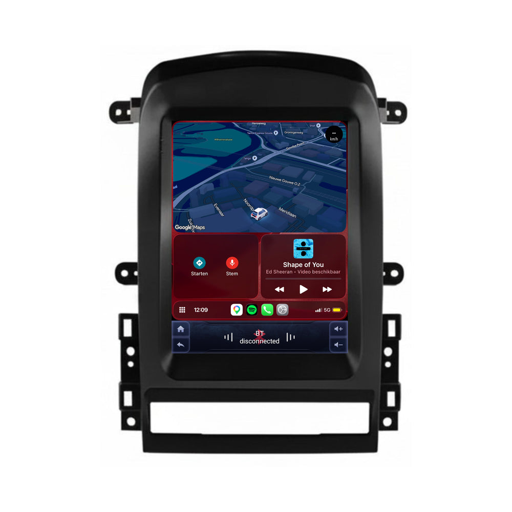 Chevrolet Captiva Sport CarPlay- og Android Auto-radio | 2006–2012 | 9.7 inch | Android 15 | CTX-7436