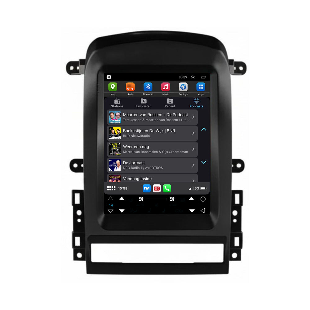 Chevrolet Captiva Sport | Android 13 | Autoradio | 2006 t/m 2012 | CarPlay & Android Auto