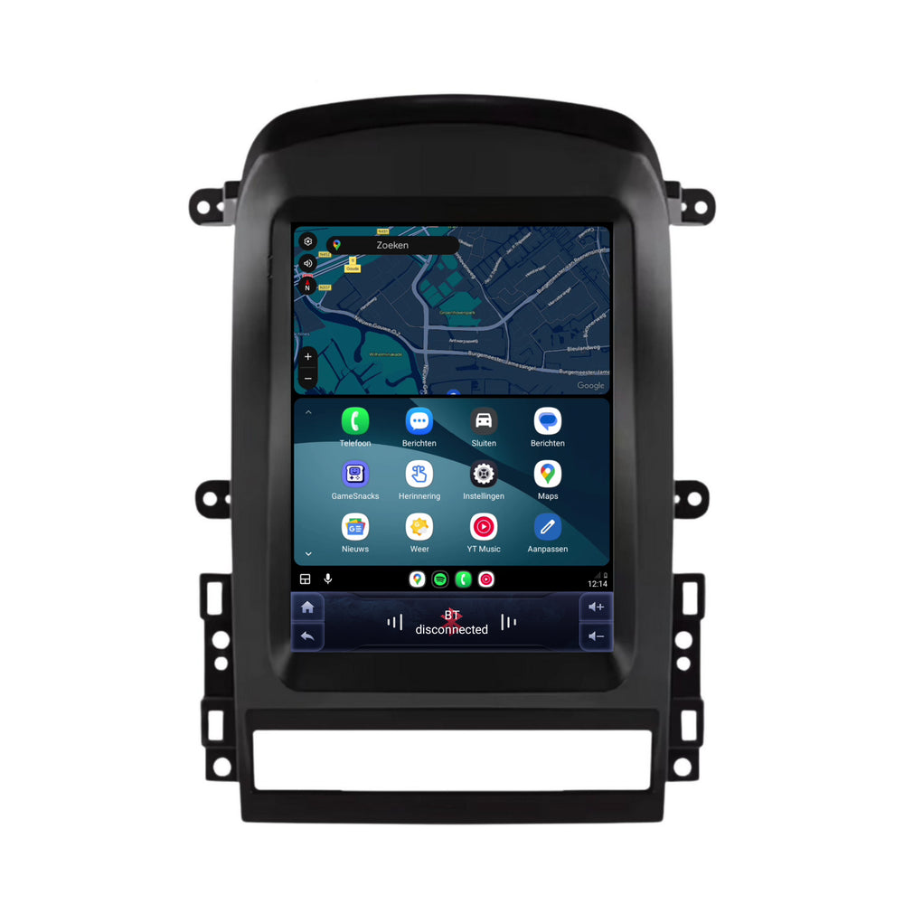 Chevrolet Captiva CarPlay- og Android Auto-radio | 2006–2012 | 9.7 tommer | Android 15 | CTX-7420