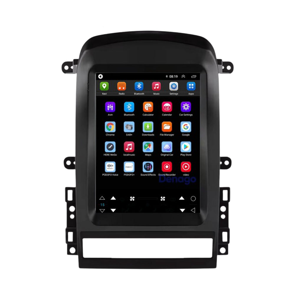 Chevrolet Captiva CarPlay car radio | 2006 to 2012 | Denago DNG-A420 | 9.7 inch Tesla Style | Android 13 | Wireless CarPlay & Android Auto