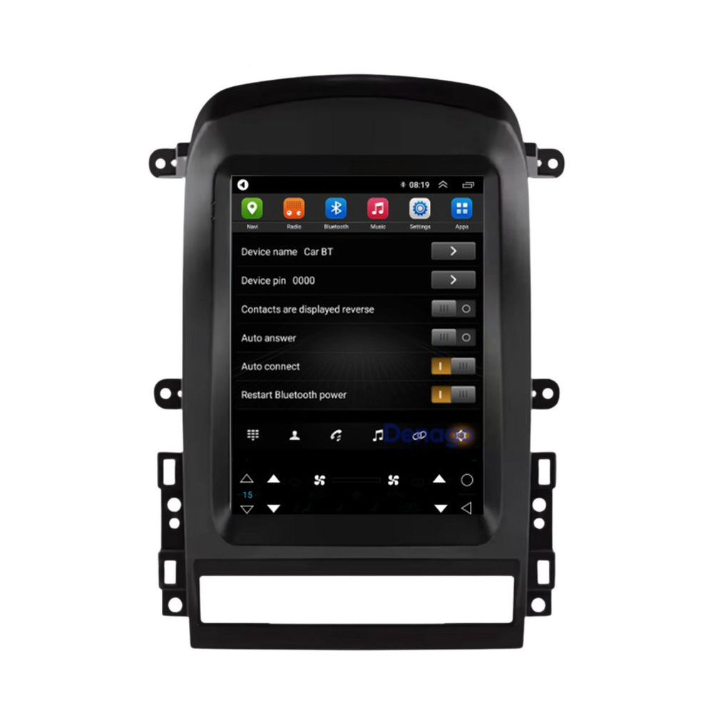 Chevrolet Captiva CarPlay car radio | 2006 to 2012 | Denago DNG-A420 | 9.7 inch Tesla Style | Android 13 | Wireless CarPlay & Android Auto