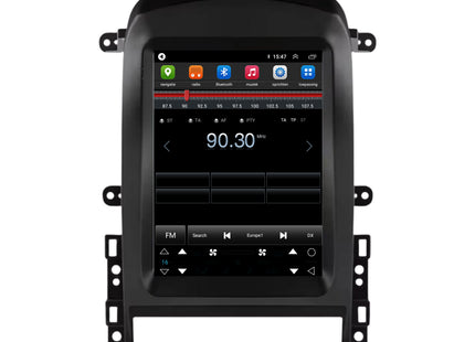 Chevrolet Captiva Tesla Style | Android 13 | Autoradio | 2006 t/m 2012 | CarPlay & Android Auto