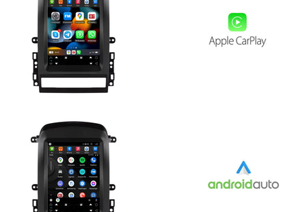 Chevrolet Captiva Tesla Style | Android 13 | Autoradio | 2006 t/m 2012 | CarPlay & Android Auto
