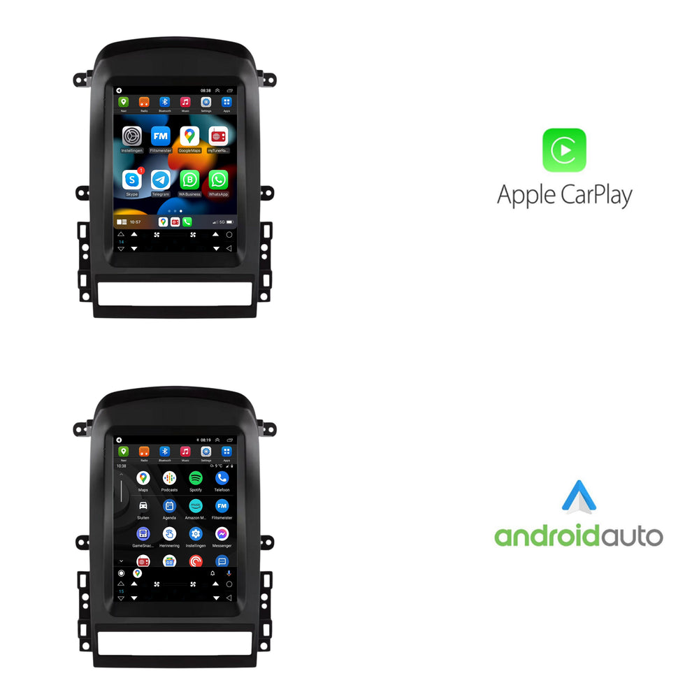 Chevrolet Captiva Tesla Style | Android 13 | Car radio | 2006 to 2012 | CarPlay & Android Auto