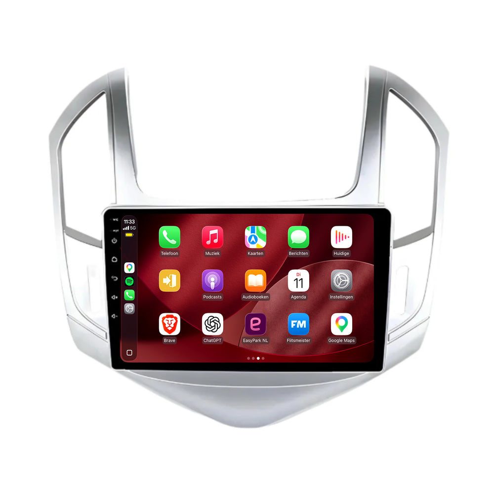 راديو Chevrolet Cruze مع CarPlay وAndroid Auto | 2012–2014 | 9 بوصة | Android 15 | CTX-7324