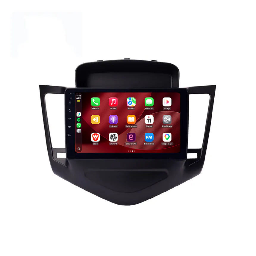 Chevrolet Cruze CarPlay & Android Auto radio | 2008 t/m 2012 | 9 inch | Android 15 | CTX-7112