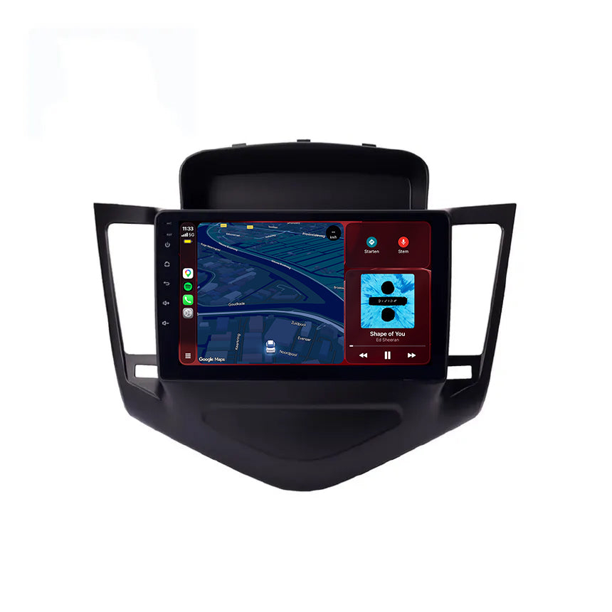 Chevrolet Cruze CarPlay & Android Auto radio | 2008 t/m 2012 | 9 inch | Android 15 | CTX-7112