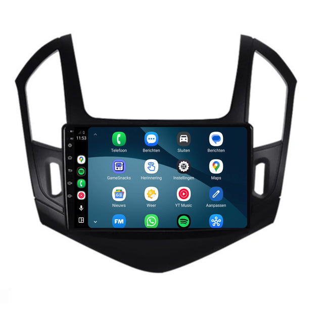 Chevrolet Cruze-radio med CarPlay og Android Auto | 2012 til 2014 | 9 tommer | Android 15 | CTX-7169