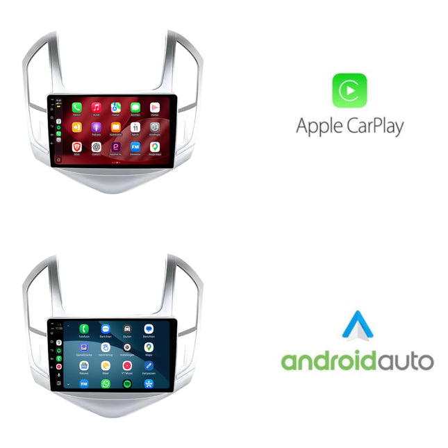 راديو Chevrolet Cruze مع CarPlay وAndroid Auto | 2012–2014 | 9 بوصة | Android 15 | CTX-7324