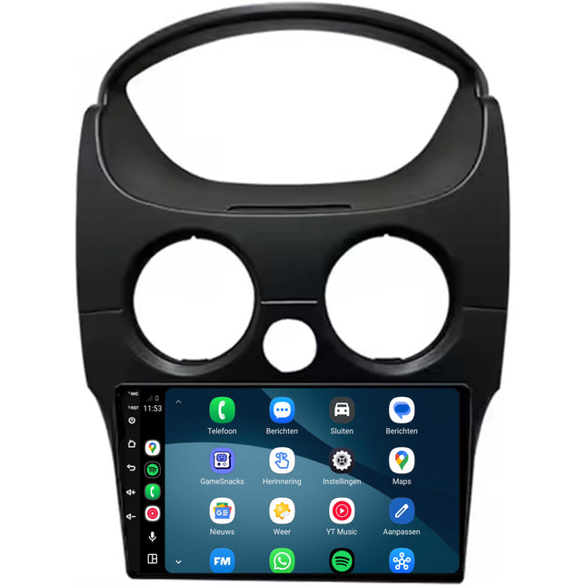 Chevrolet Matiz CarPlay & Android Auto radio | 2005–2011 | 9 inch | Android 15 | CTX-7305