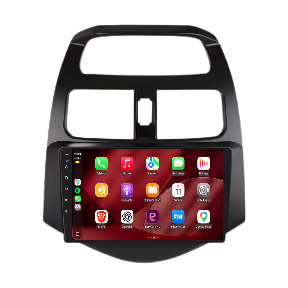 Chevrolet Spark | Android 15 | 9 inch Autoradio | 2009 t/m 2015 | CarPlay & Android Auto