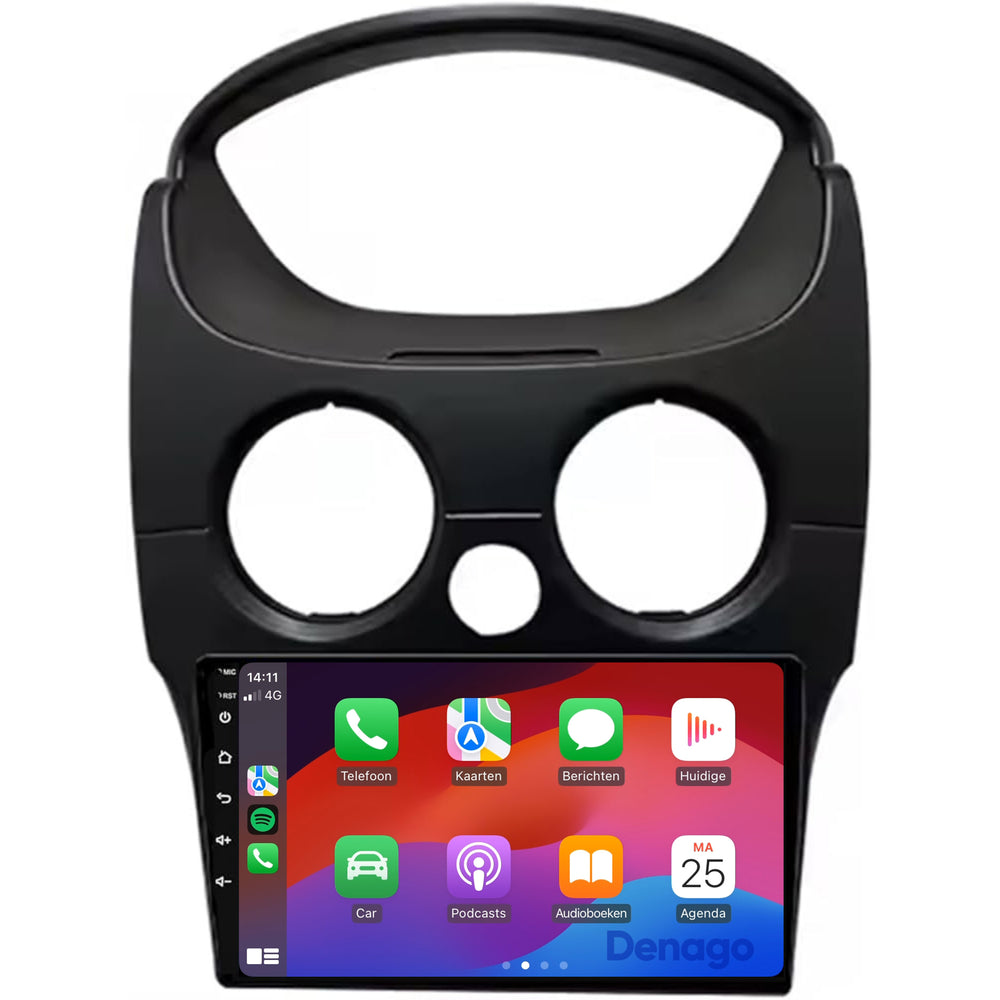 Chevrolet Spark CarPlay car radio | 2010 to 2017 | Denago DNG-A305 | 9 inches | Android 13 | Wireless CarPlay & Android Auto
