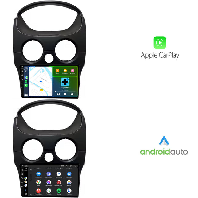 Chevrolet chispa | Androide 13 | Radio de coche | 2010 a 2017 | CarPlay y Android Auto