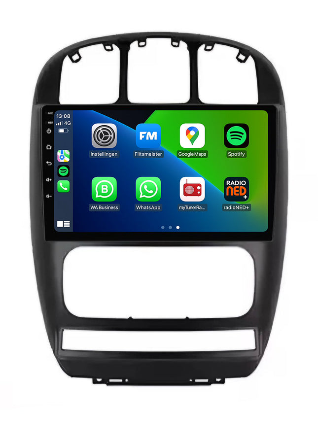 Chrysler Voyager y Dodge Grand Caravan | Androide 13 | Radio de coche | 2000 a 2012 | CarPlay y Android Auto
