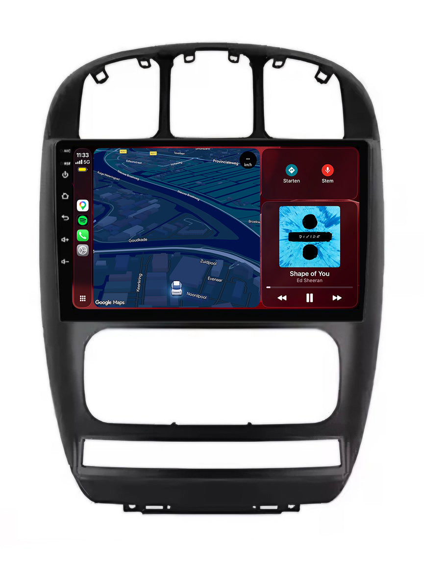Chrysler-Voyager-Radio mit CarPlay & Android Auto | 2000–2012 | 9 Zoll | Android 15 | CTX-7278