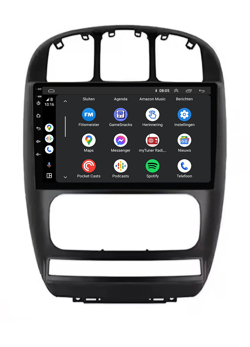 Chrysler Voyager & Dodge Grand Caravan | Android 13 | Autoradio | 2000 t/m 2012 | CarPlay & Android Auto