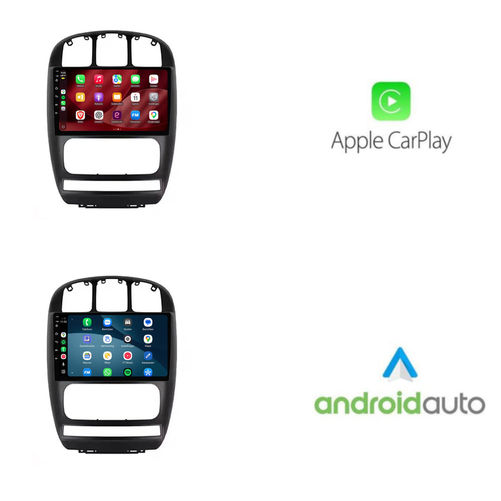 Chrysler-Voyager-Radio mit CarPlay & Android Auto | 2000–2012 | 9 Zoll | Android 15 | CTX-7278