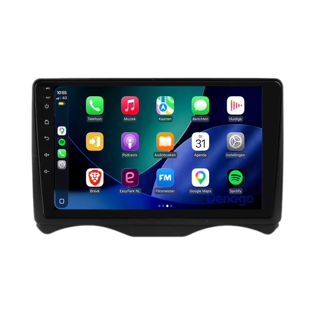 Citroën C2 CarPlay autoradio | 2002 t/m 2006 | Denago DNG-A457 | 9 inch | Android 13 | Draadloos CarPlay & Android Auto