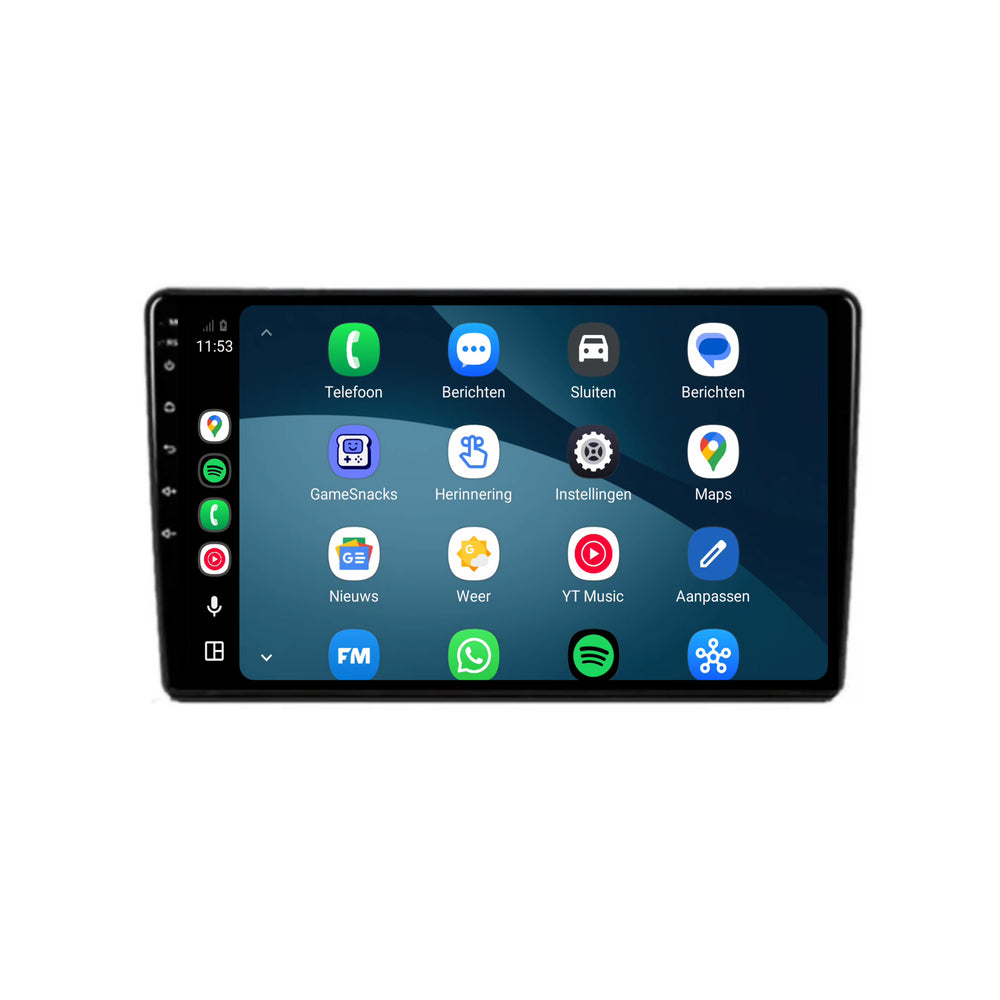 Citroën C2-radio med CarPlay og Android Auto | 2003–2010 | 9 tommer | Android 15 | CTX-7223