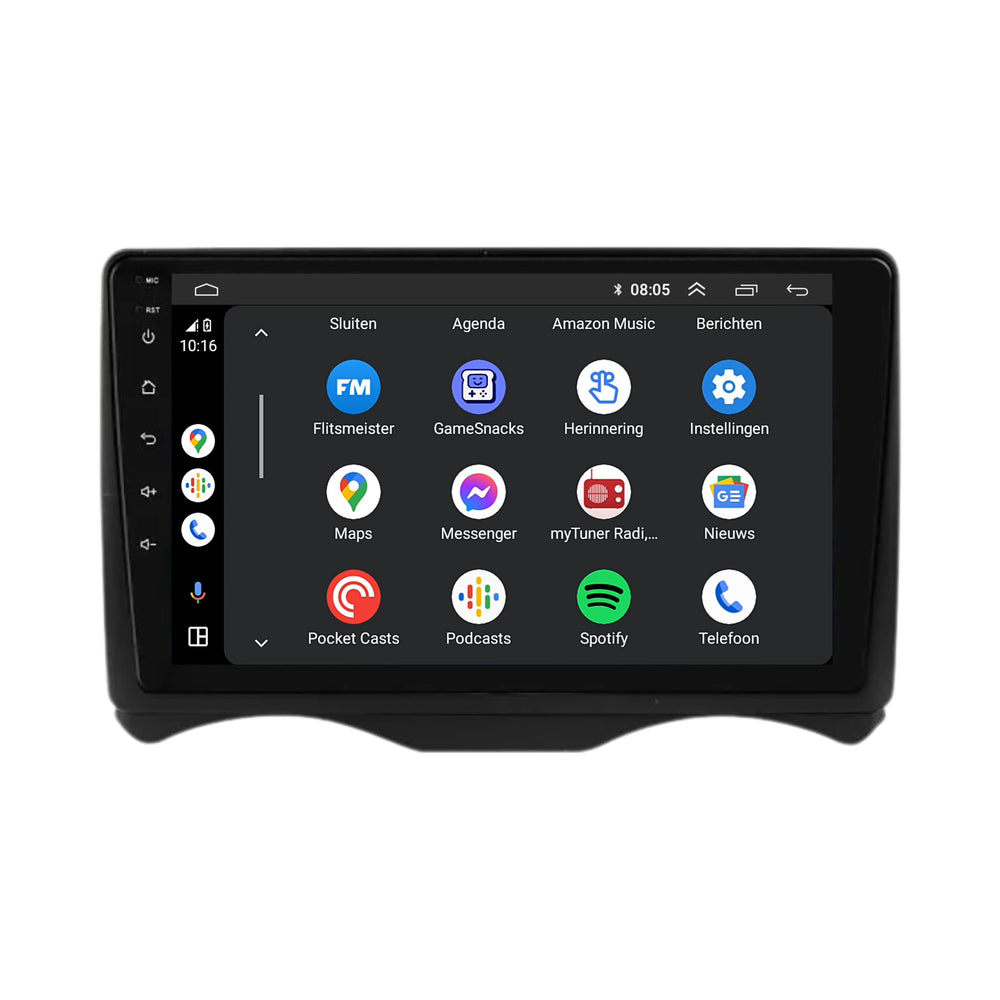 Citroën C2 | Android 13 | Autoradio | 2002 t/m 2006 | CarPlay & Android Auto