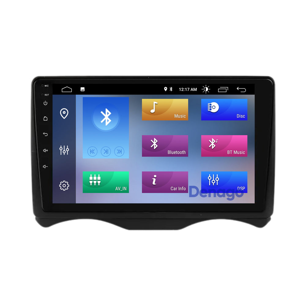 Citroën C2 CarPlay autoradio | 2002 t/m 2006 | Denago DNG-A457 | 9 inch | Android 13 | Draadloos CarPlay & Android Auto