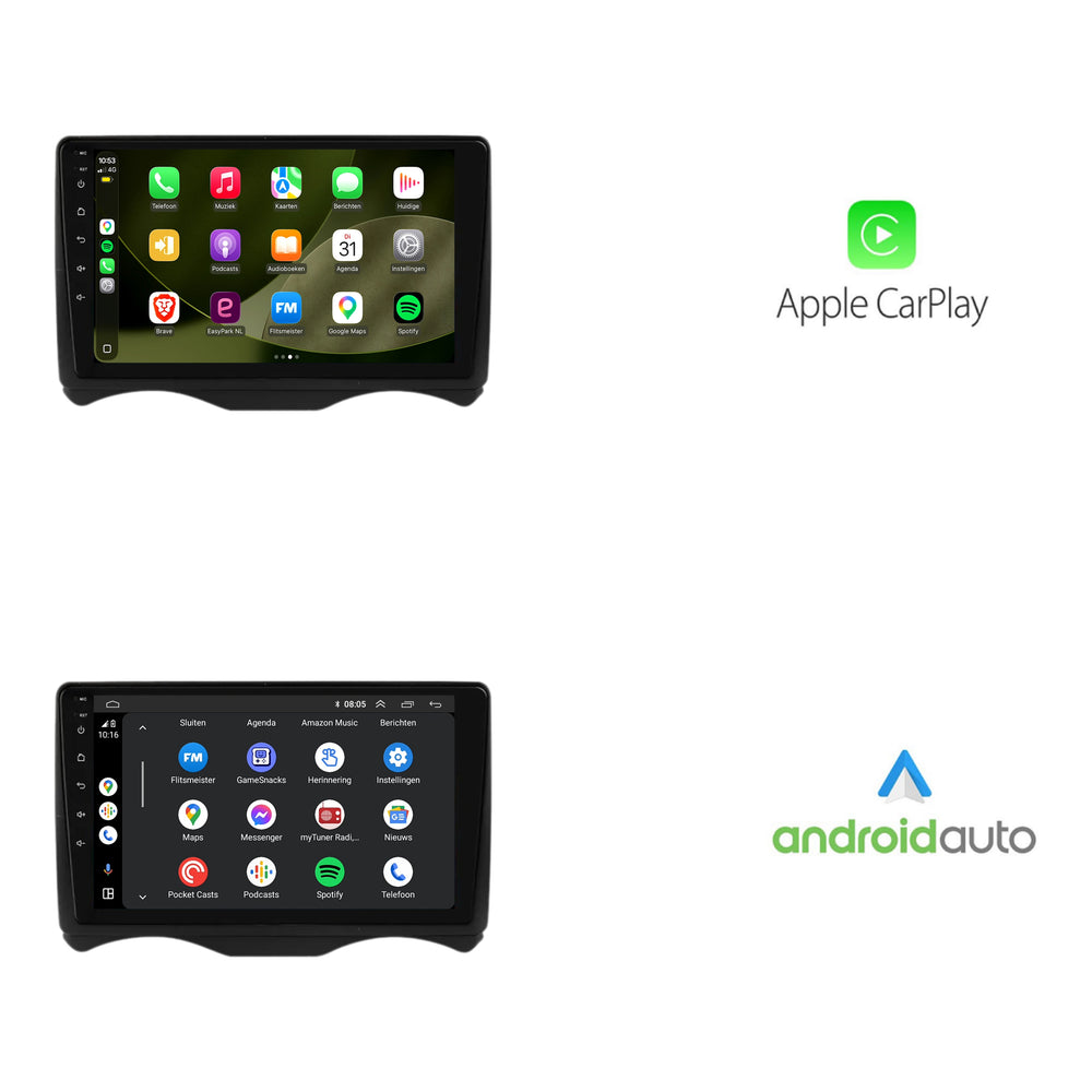 Citroën C2 | Android 13 | Autoradio | 2002 t/m 2006 | CarPlay & Android Auto