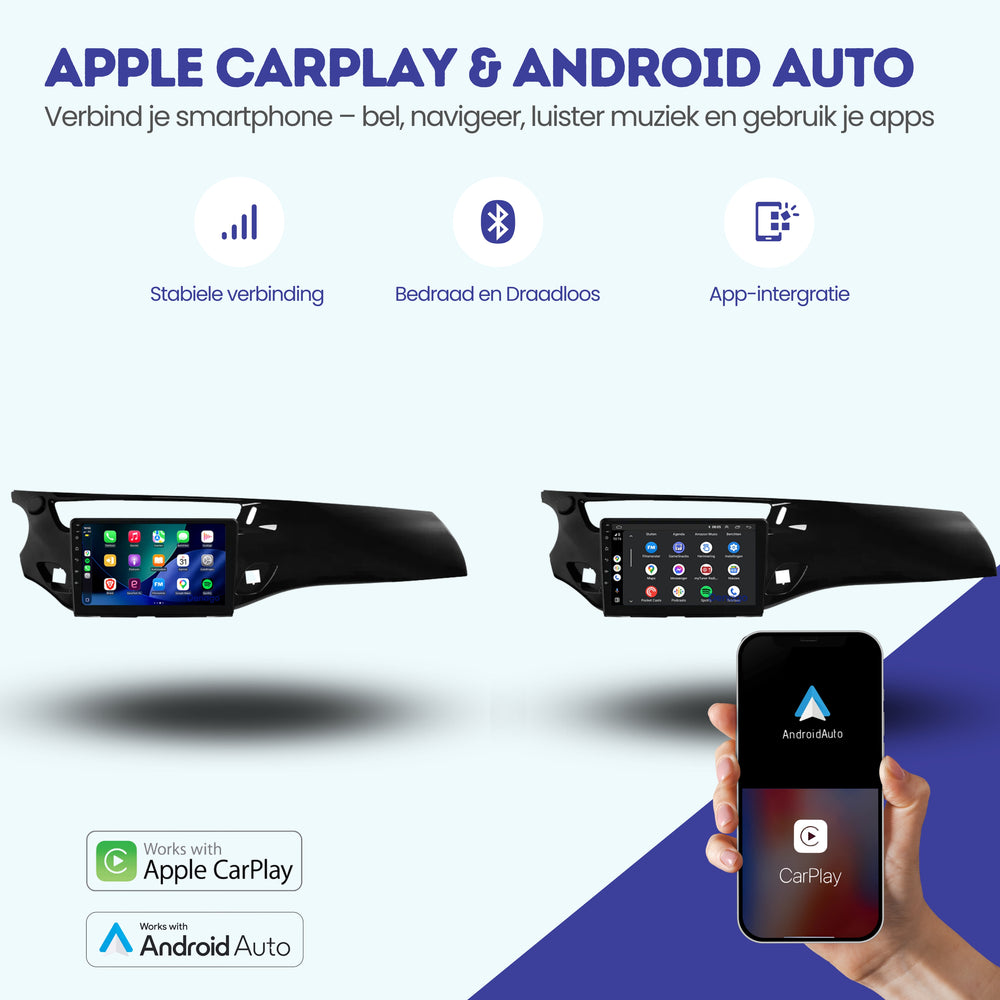 Citroen C3 DS3 Android 13 car radio CarPlay Android 2010-2017