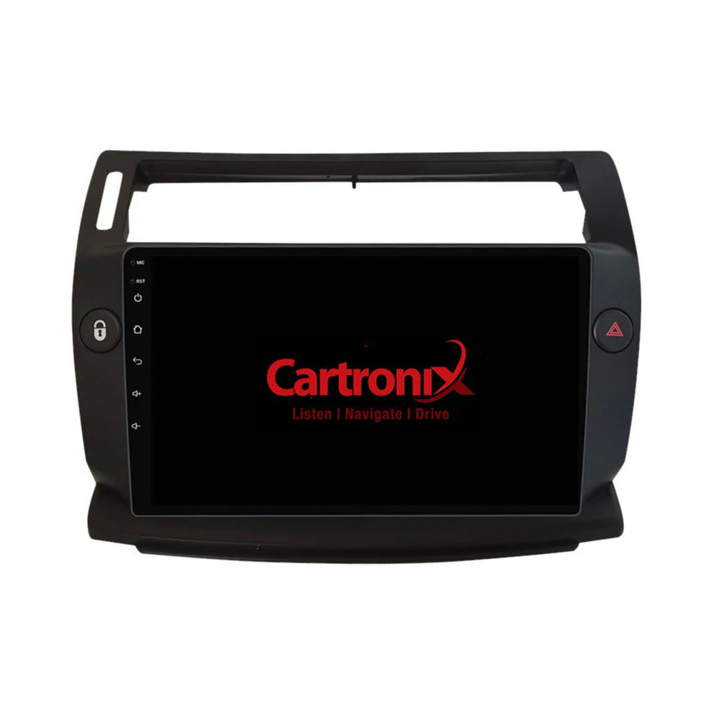 Citroën C4 CarPlay- og Android Auto-radio | 2004–2010 | 9 tommer | Android 15 | CTX-7318