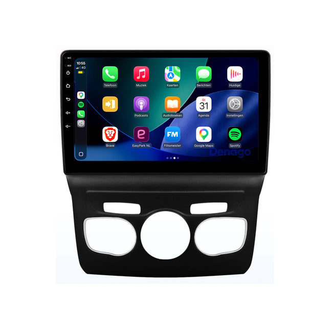 Citroën C4 CarPlay autoradio | 2010 t/m 2018 | Denago DNG-A449 | 9 inch | Android 13 | Draadloos CarPlay & Android Auto