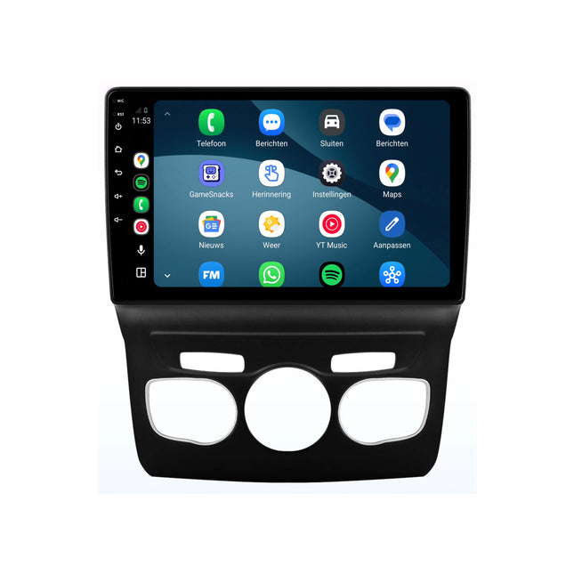 Citroën C4-radio med CarPlay och Android Auto | 2010–2018 | 10 tum | Android 15 | CTX-7449