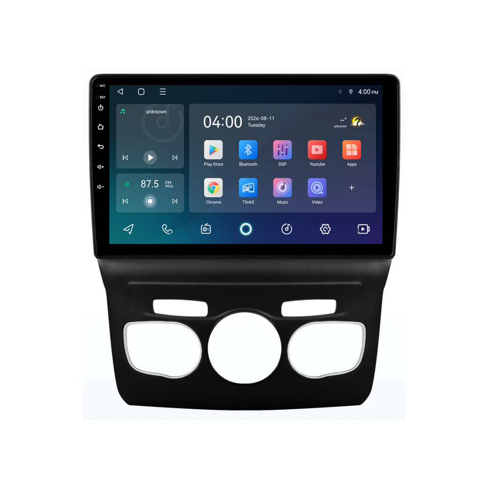 Radio CarPlay e Android Auto per Citroën C4 | 2010–2018 | 10 pollici | Android 15 | CTX-7449