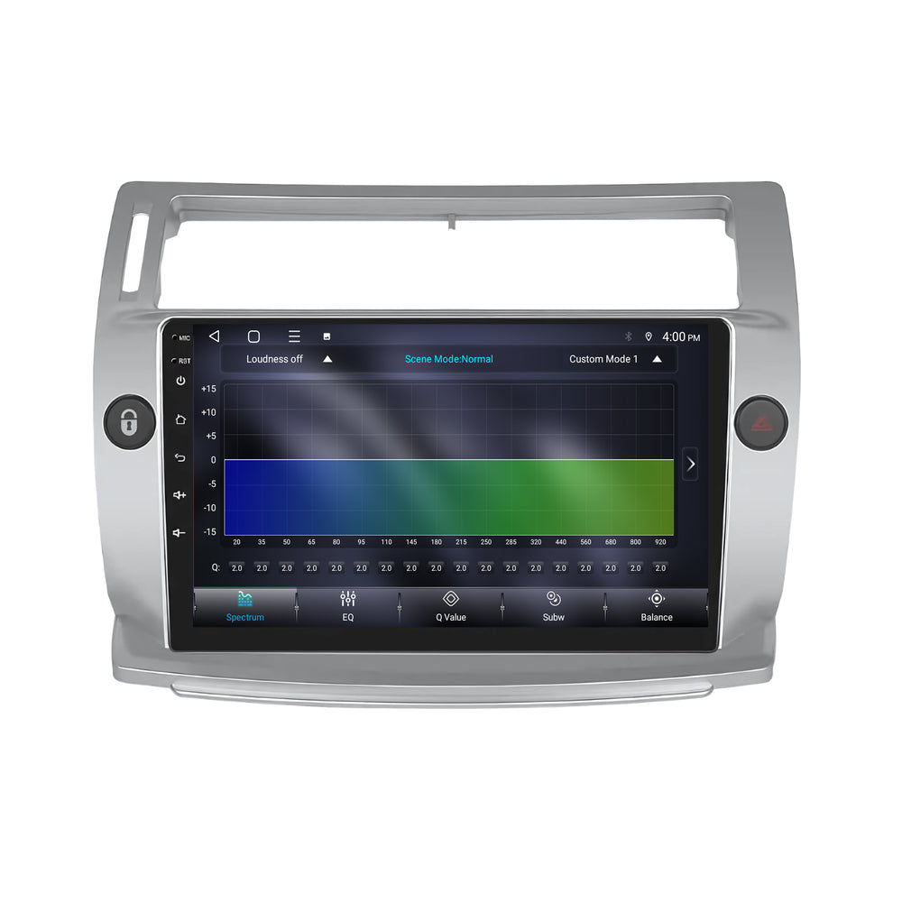 Citroën C4 | Android 15 | 9 inch Autoradio | 2004 t/m 2010 | CarPlay & Android Auto