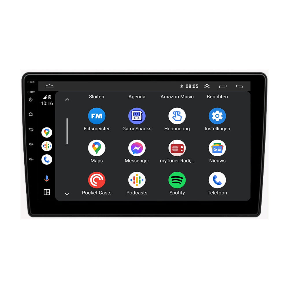 Citroën C5 | Android 13 | Autoradio | 2008 t/m 2017 | CarPlay & Android Auto