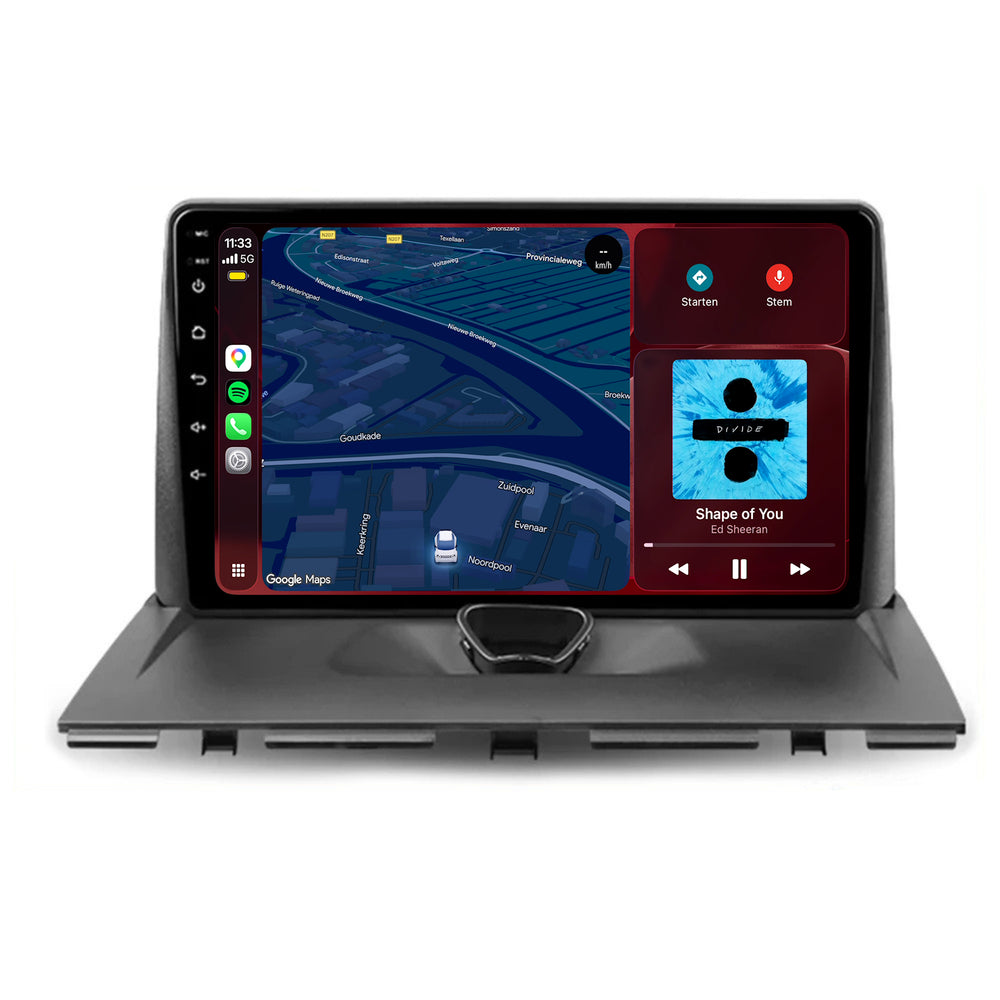 Citroën Jumpy CarPlay- och Android Auto-radio | 2007–2016 | 9 tum | Android 15 | CTX-7225