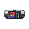 Denago Autoradio voor Fiat 500 - 2007 t/m 2015 - Apple Carplay & Android Auto - Android 13 - 7 inch - Zwart